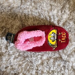 Snoozies taco tuesday cozy slippers